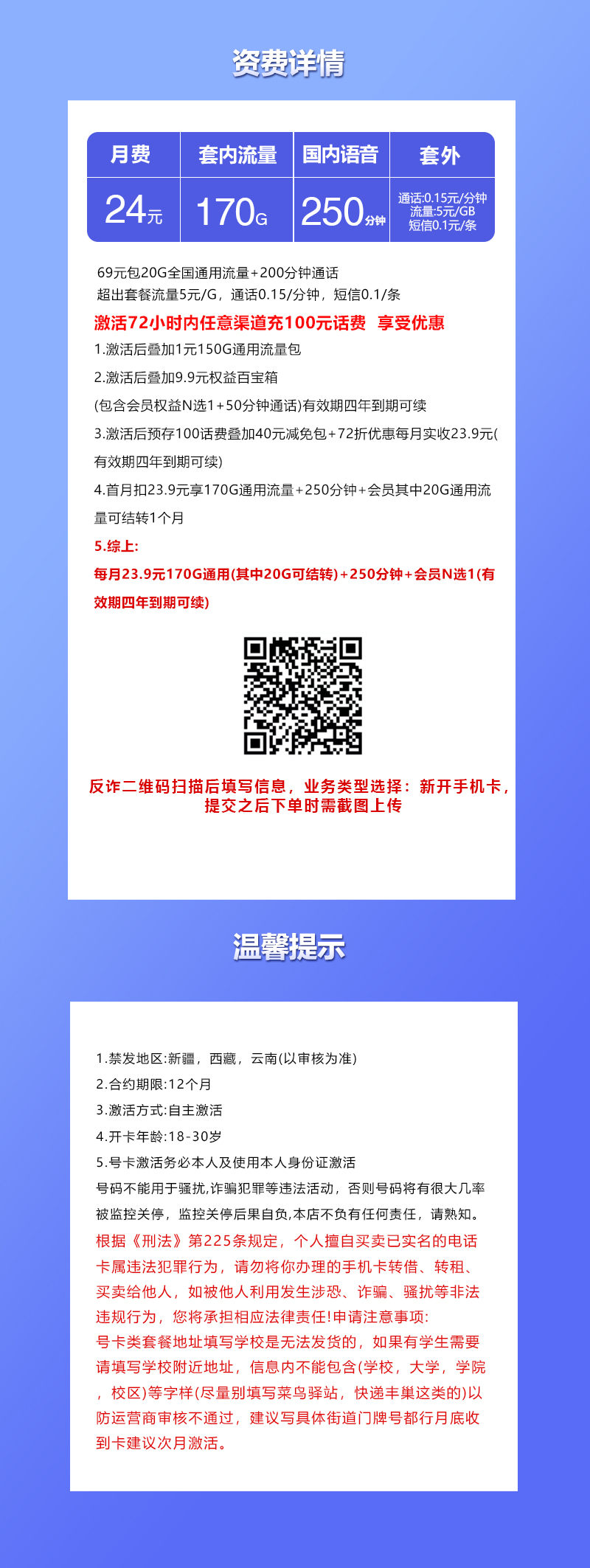 联通飞鹤卡